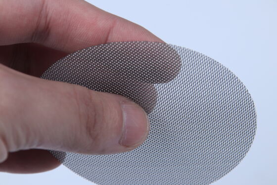 Low Risk Of Media Migration SS Mesh Filters Perfect Flow Rate Control