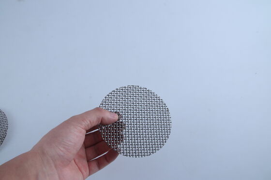 Anti-clogging surface treatment SS Mesh Filters Stable filtering effect