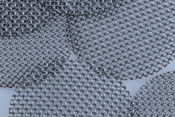 Low Ion Leaching Rate SS Mesh Filters Scratch Resistant Surface