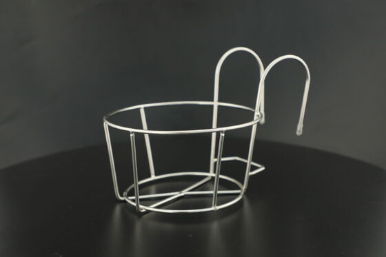 Recyclable Material Wire Mesh Basket With Handle Design