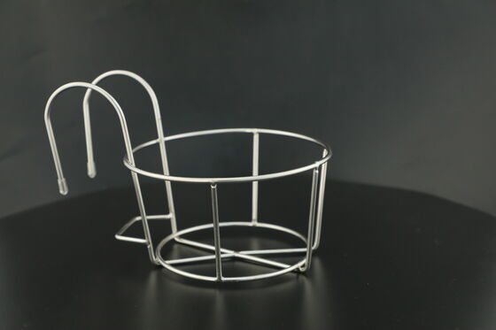 Electroplated Surface Finish Wire Mesh Basket Uniform Mesh Opening