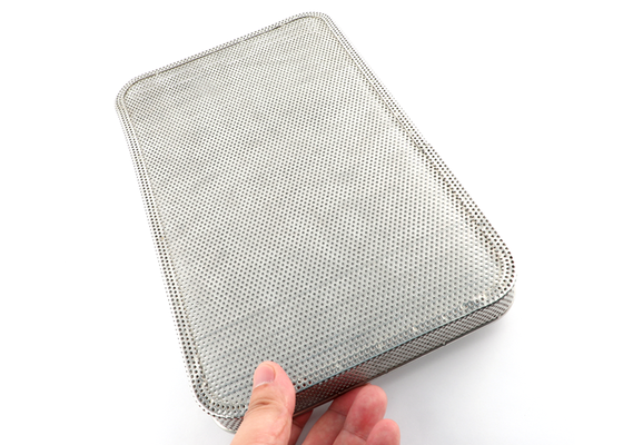 Compact Structure Wire Mesh Basket Neat Sorting Storage