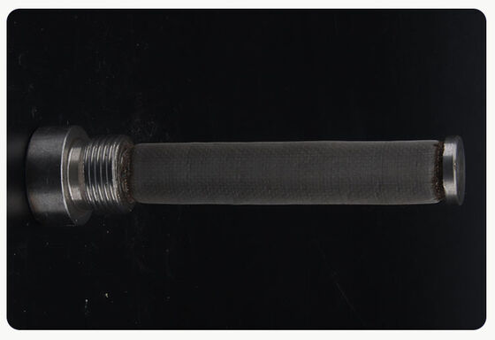 High Dirt Holding Capacity Metallic Filter Element No Fiber Shedding