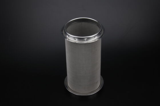 Low Pressure Drop Design Metal Filter Element Compatible With Harsh Working Conditions
