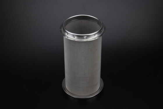 High Flow At Low Differential Pressure Metallic Filter Element Steam Sterilizable