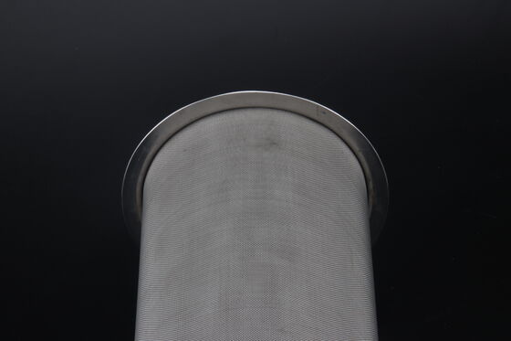High Efficiency Filtration Metal Filter Cartridge No Deformation Under Pressure