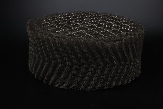 Low Pressure Drop Braided Knitted Wire Mesh Lightweight Design