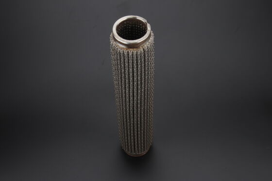 Corrosion Resistant Rustproof Sintered Filter Cartridge Lower Operating Cost