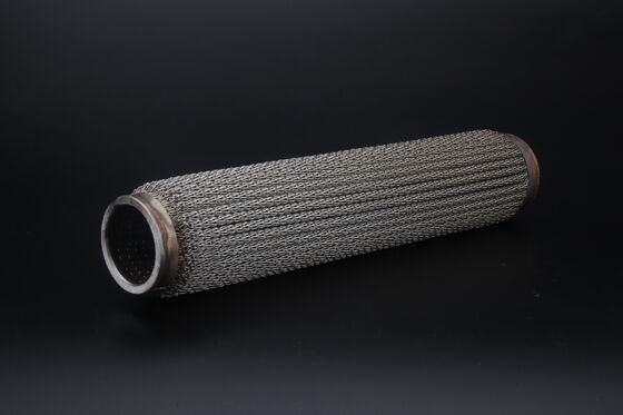 Weldable For Custom Assembly Sintered Filter Element Long Service Life