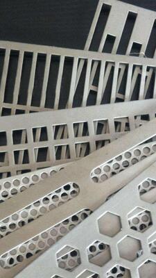 Resistant To High-pressure Washing Perforated Metal Products Various Metal Materials