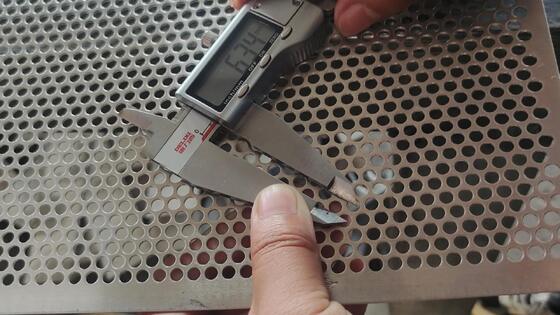 Resistant To High-pressure Washing Perforated Metal Products Various Metal Materials