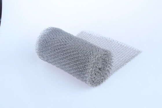 Good Ductility Knitted Wire Mesh Excellent Thermal Stability
