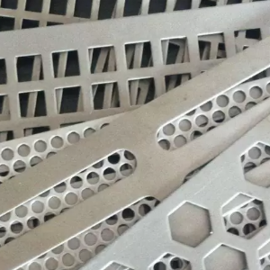 High Strength Steel Option Perforated Metal Products Sound Insulation Function