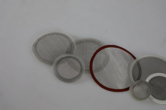 Pressure Resistance Stable SS Mesh Filters Uniform Hole Size