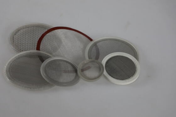 Pressure Resistance Stable SS Mesh Filters Uniform Hole Size