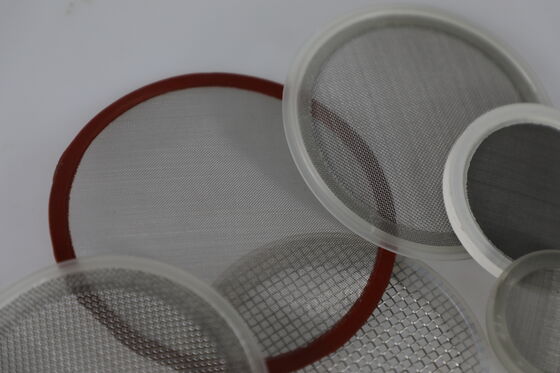 Taut Woven Tension Status SS Mesh Filters Residue‑free Rinsing Outcome