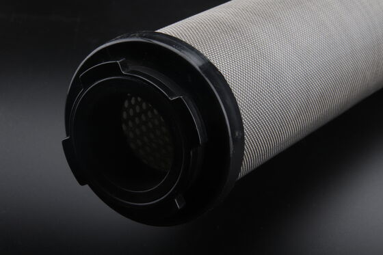 High Efficiency Filtration Metal Filter Cartridge No Deformation Under Pressure