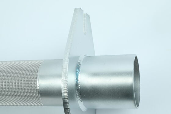High Temperature Oxidation Resistant Sintered Filter Element Low Flow Resistance
