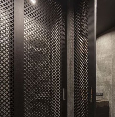 Modular Panel Compatibility Perforated Metal Products Good Air Permeability
