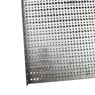 Customizable Pattern Density Perforated Metal Products Stable Supply Capacity