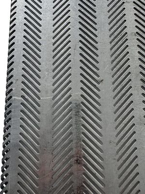 Customizable Perforation Orientation Perforated Metal Sheets Easy To Install