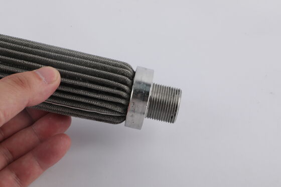 Cyclic‑service Durable Framework Sintered Filter Cartridge No Secondary Pollution