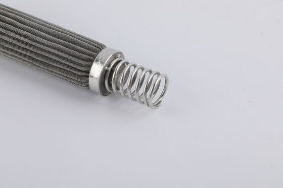 High Filtration Efficiency Sintered Filter Cartridge Wide Range Of Precision Options