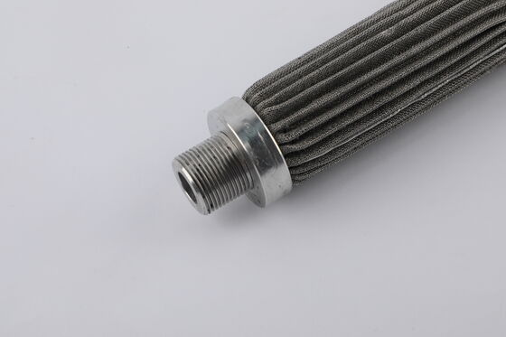Low Gas Permeability Variation Sintered Filter Cartridge Compatible With Various Fluids