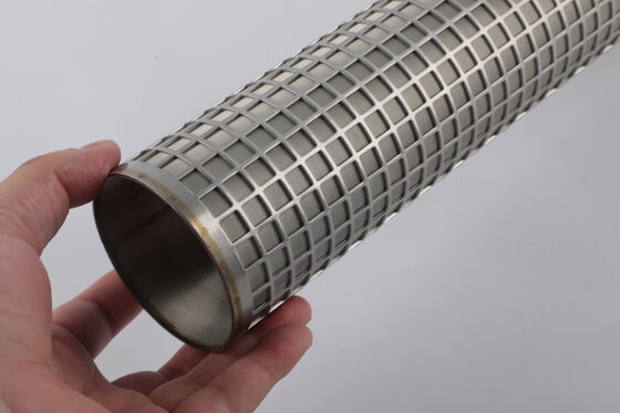 Good Chemical Stability Metallic Filter Element Wide Application Range