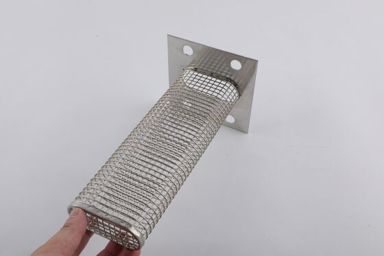 Radial‑flow Optimized Framework Metal Filter Element Strong Pressure Resistance