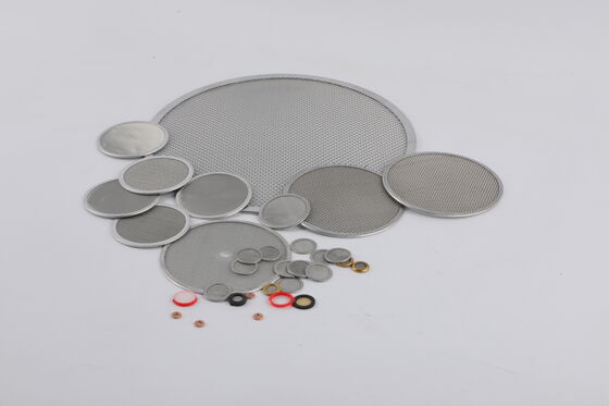 Sintered Porous Structure Strength Stainless Steel Sieve Stable Filtering Effect