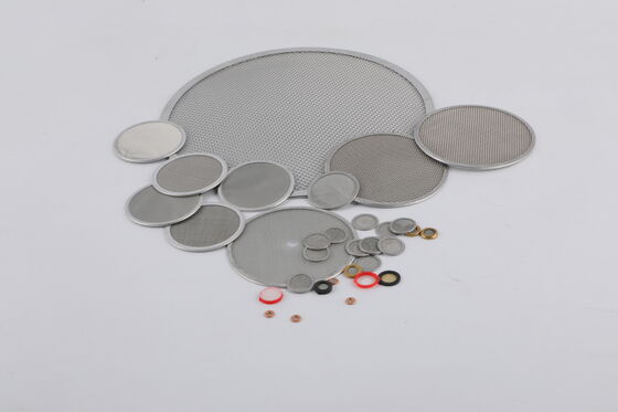 Steam Sterilizable Repeatedly SS Mesh Filters Bulk Supply Available