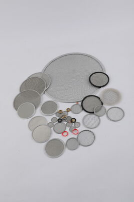 Sintered Porous Structure Strength Stainless Steel Sieve Stable Filtering Effect