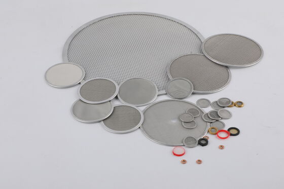 Strict Quality Control Standard SS Mesh Filters Stable Filtering Effect
