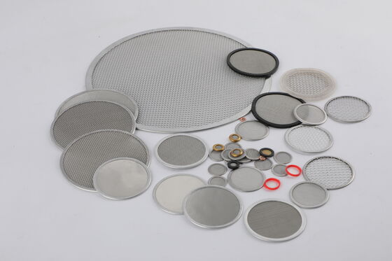 Strict Quality Control Standard SS Mesh Filters Stable Filtering Effect