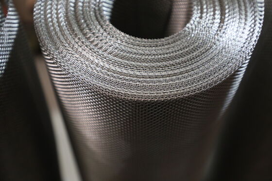 No Fiber Shedding Risk Stainless Steel Wire Mesh Accurate Mesh Size