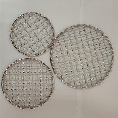 Dirt‑resistant Stainless Steel Grill Mesh Micro‑polishing