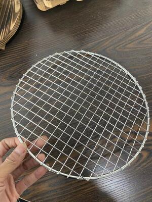 Disposable Charcoal Grill Fit SS BBQ Mesh Screen Reusable Eco-friendly