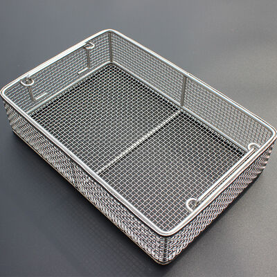 Vibration‑dampened Framework Welded Wire Basket With Handle Design