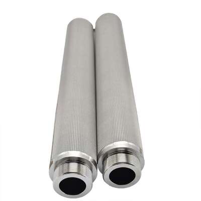 No Microbial Growth On Filter Surface Sintered Filter Cartridge Long-term Stable Performance