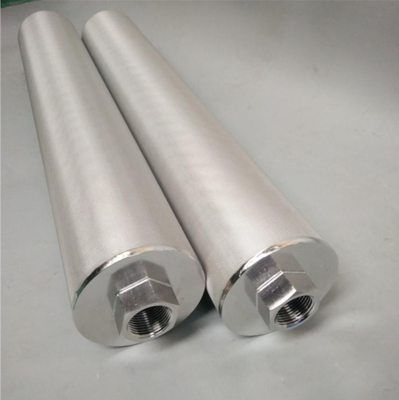 No Microbial Growth On Filter Surface Sintered Filter Cartridge Long-term Stable Performance