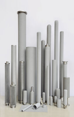 Vibration‑resistant Inner Mandrel Sintered Filter Cartridge No Media Shedding