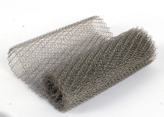 6MM-1000MM Weaving Style Knitted Stainless Steel Mesh For Filter