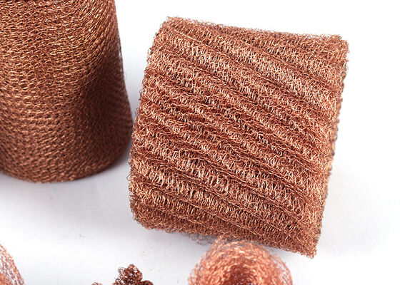 Low Density Optional Metal Knitted Net Smooth Surface Finish