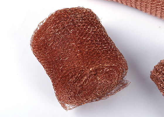 Low Density Optional Metal Knitted Net Smooth Surface Finish