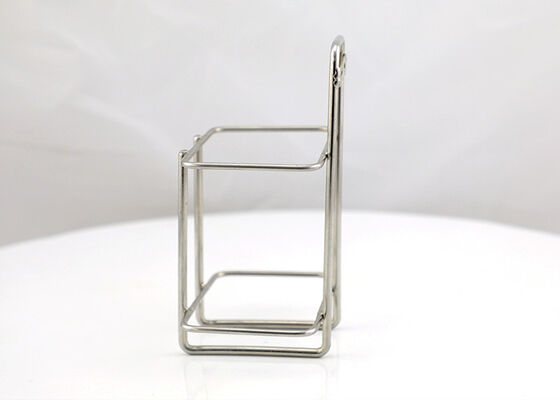 Hole Diameter 8mm Custom Made  Stainless Steel Mesh Basket  For Filtration In Silver Colour