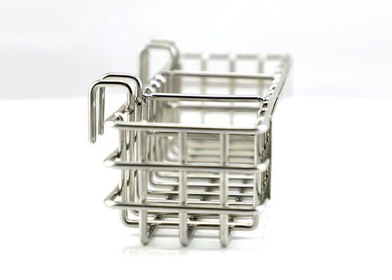 Reinforced Welded Joints Welded Wire Basket With Handle For Easy Carrying