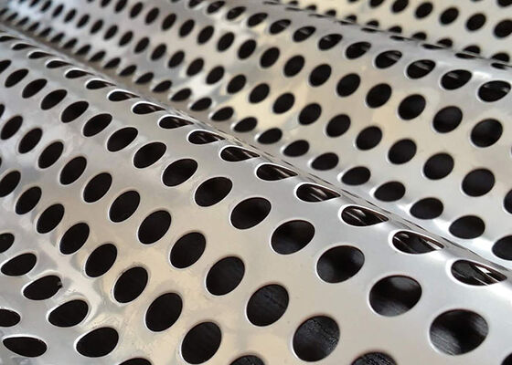 Low Maintenance Cost Perforated Screen Metal Uniform Aperture Size