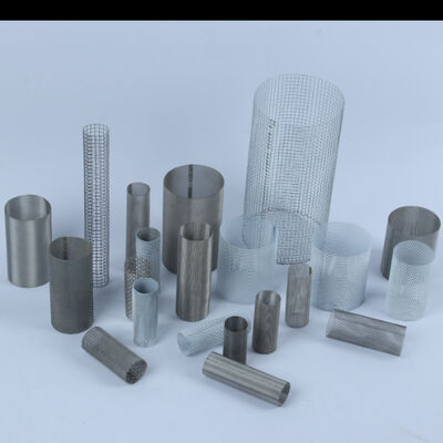 1-200 Micron Sintered Metal Powder Filter For In Heavy Duty Environments