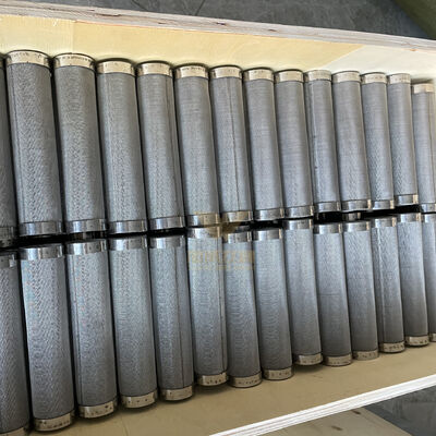 Customized Sintered Filter Element For Industrial Liquid And Gas Filtration